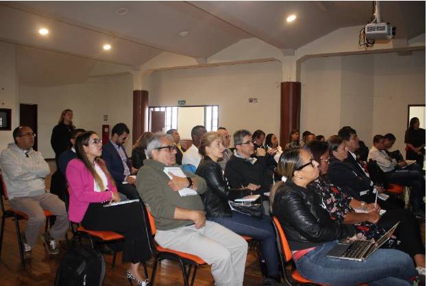 Asistentes al taller sobre construcción de proyectos según el Sistema General de Regalías (SGR)