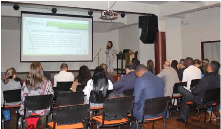 Presentación de Amanda Mesa, Jefe de la oficina Asesora de Planeación del ETITC