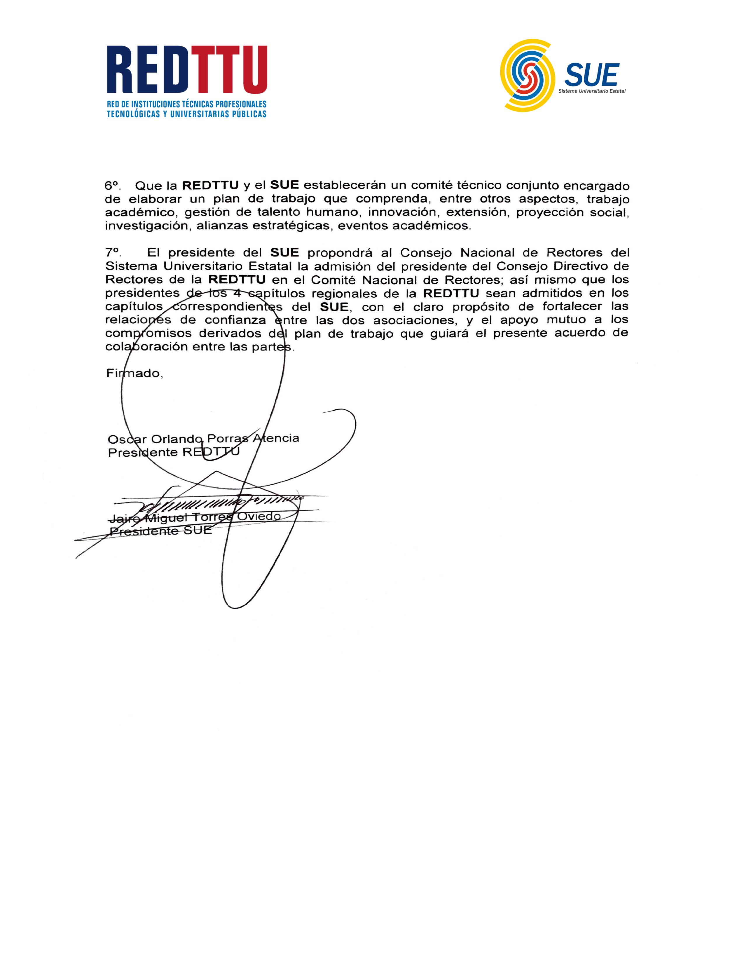 Declaración de la REDTTU y SUE hoy en Medellín.