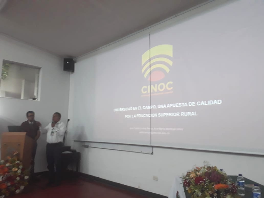 Intervención del Rector del CINOC Juan Carlos Loaiza