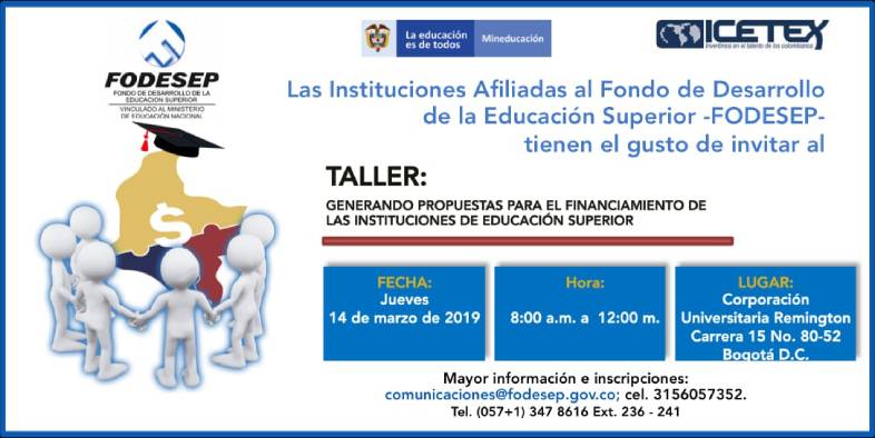 Invitación Taller FODESEP