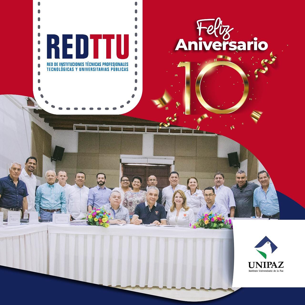 10 años REDTTU