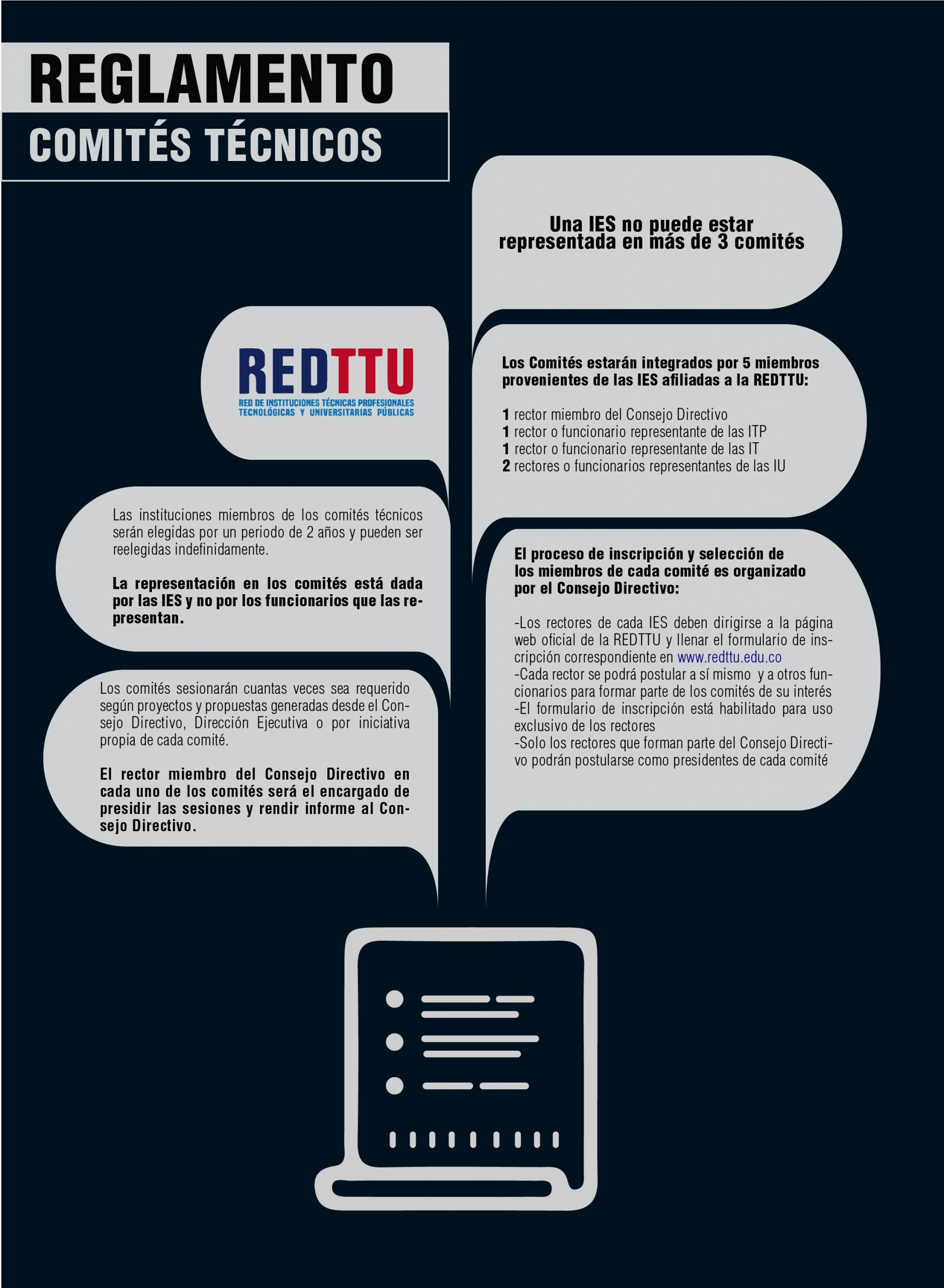 Comités Técnicos REDTTU