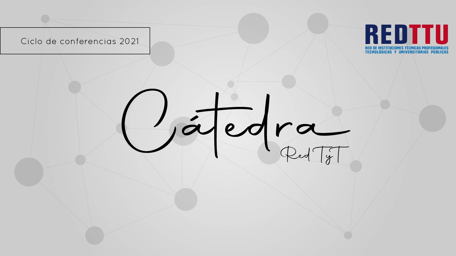 Invitación Cátedra RedTyT