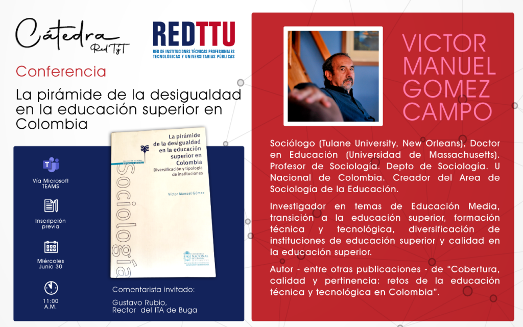 CÁTEDRA REDT&T INVITACIÓN