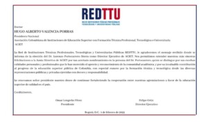 Respuesta REDTTU ACIET elección de Director Ejecutivo
