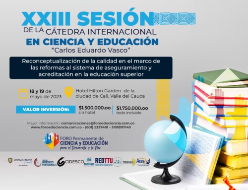 LA REDTTU DESTACA EN LA SESIÓN XXIII DE LA CÁTEDRA INTERNACIONAL DE CIENCIA Y EDUCACIÓN EN HOMENAJE A CARLOS VASCO