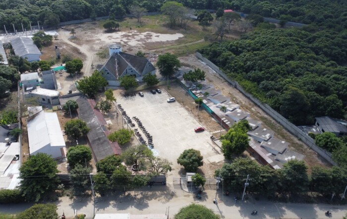Zona de construcción del campus Costa Verde Fotografía propiedad del dpto de comunicaciones Infotep HVG